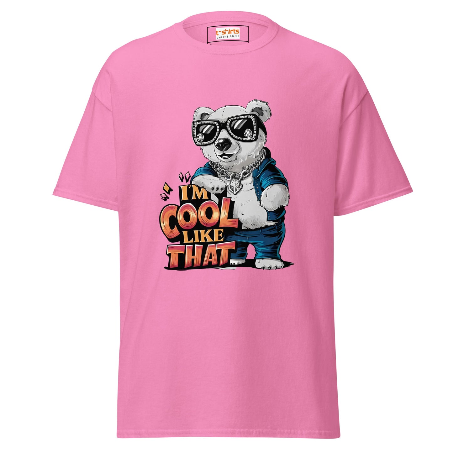 I'm Cool Like That | Polar Bear T-Shirt - Azalea - T-Shirts Online