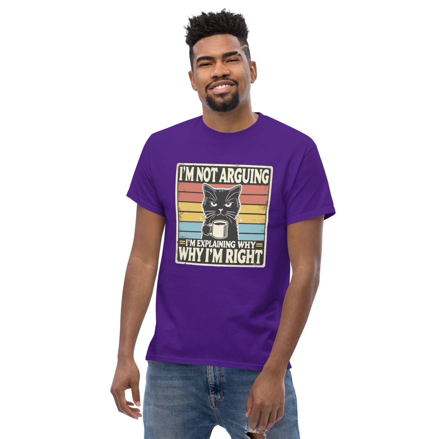 I'm Not Arguing | Cat T-Shirt - Cardinal - T-Shirts Online