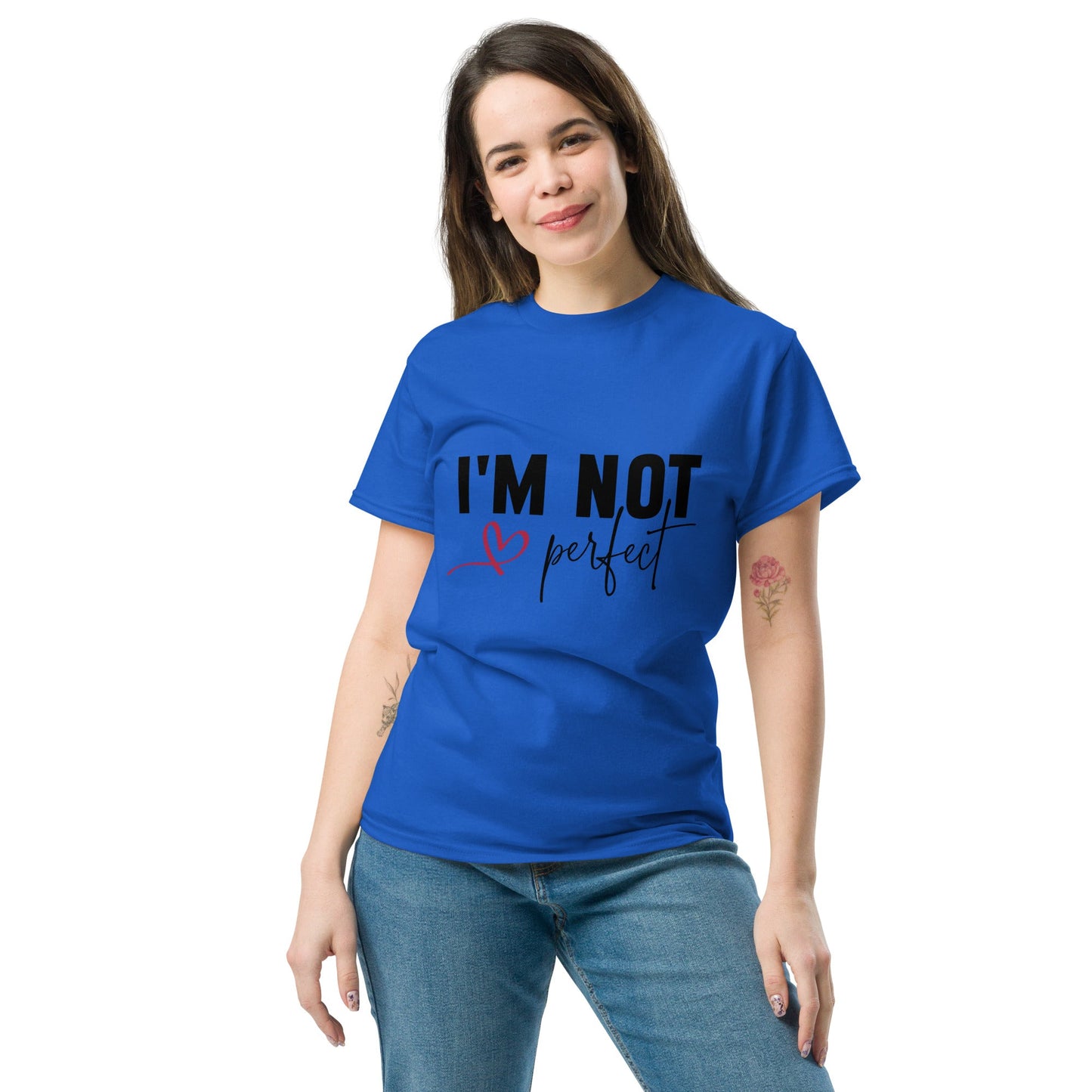 I'm Not Perfect | Unisex classic tee - Cardinal - T-Shirts Online