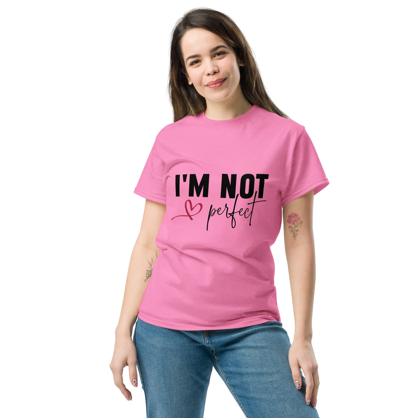 I'm Not Perfect | Unisex classic tee - Cardinal - T-Shirts Online