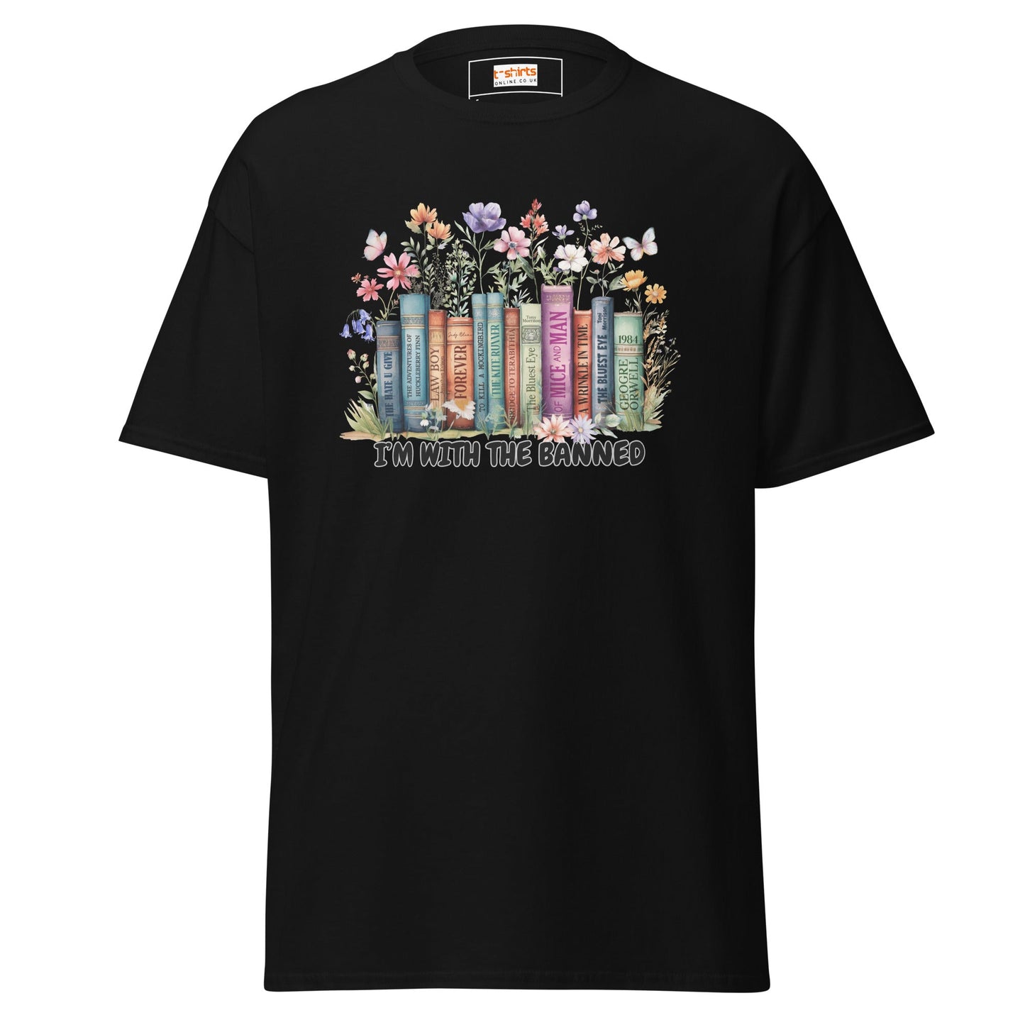 I'm with the Banned T-Shirt | Graphic Political Tee - Black - T-Shirts Online