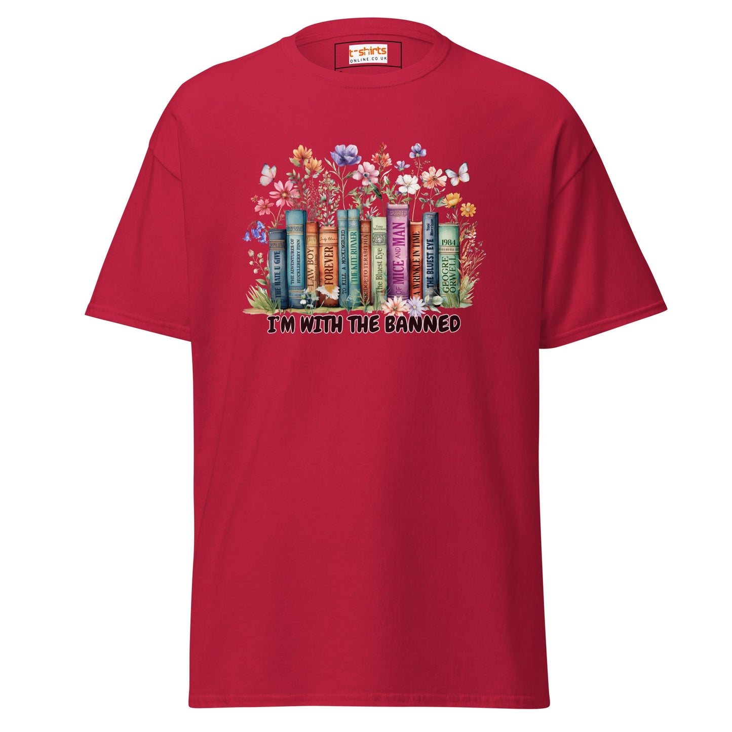 I'm with the Banned T-Shirt | Graphic Political Tee - Cardinal - T-Shirts Online
