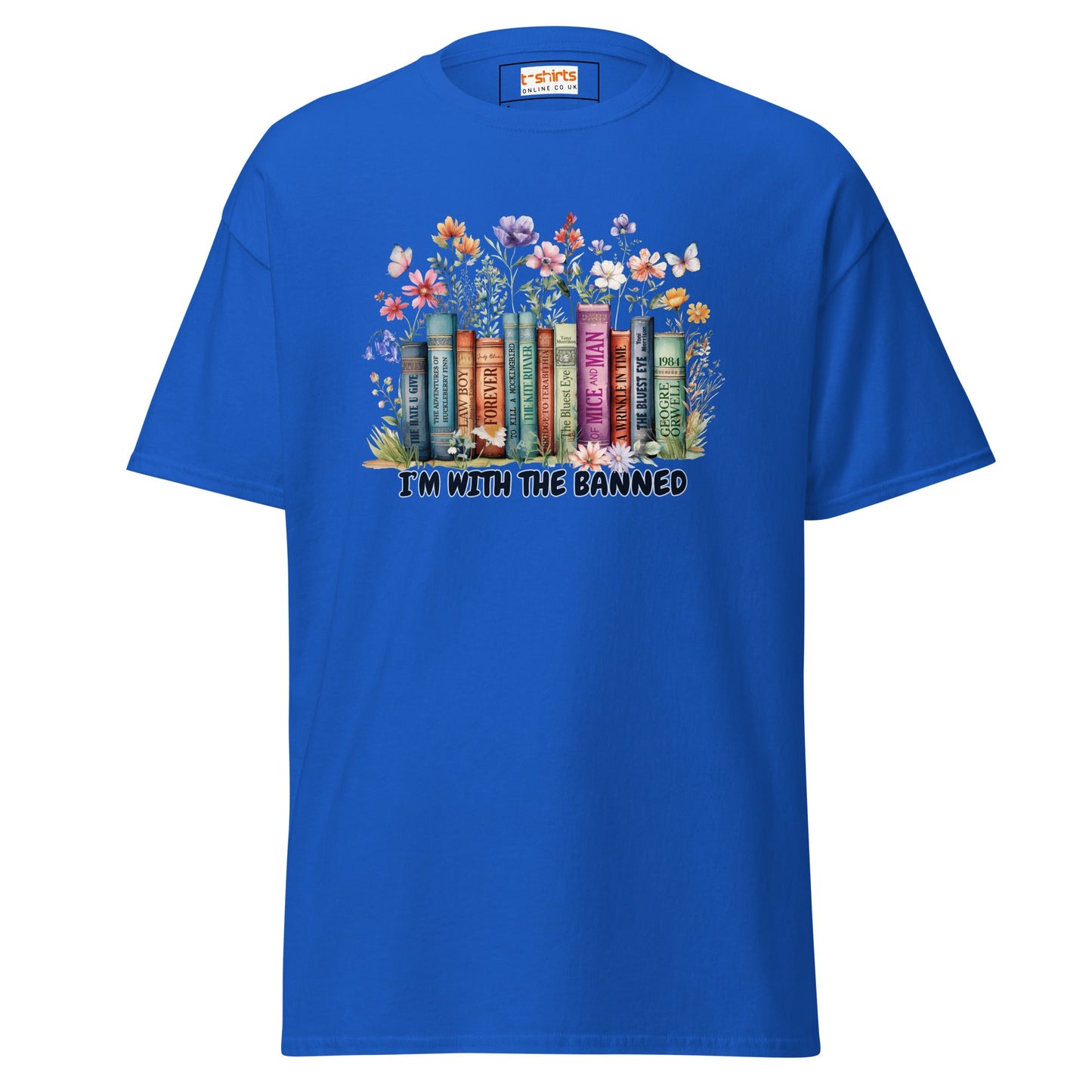 I'm with the Banned T-Shirt | Graphic Political Tee - Royal - T-Shirts Online