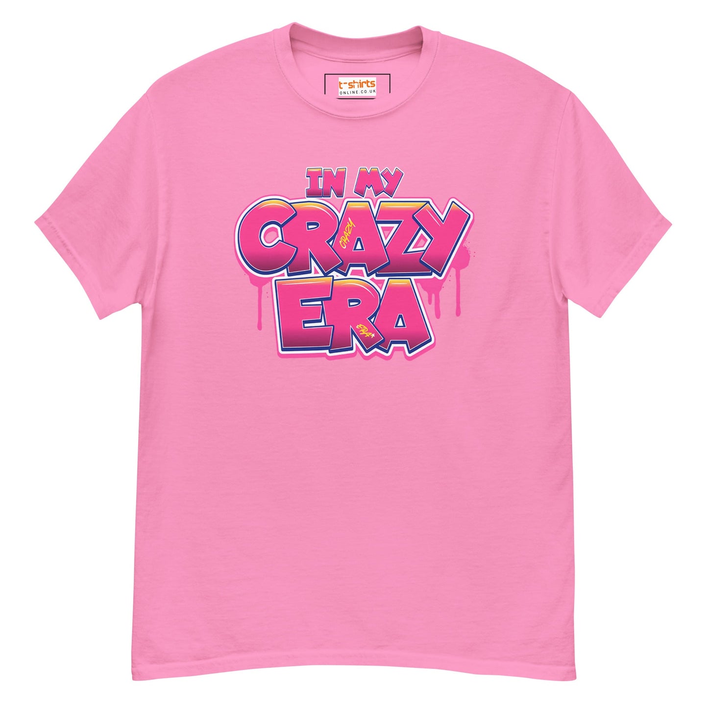 In My Crazy Era T-Shirt | Graphic Bold Tee - Azalea - T-Shirts Online