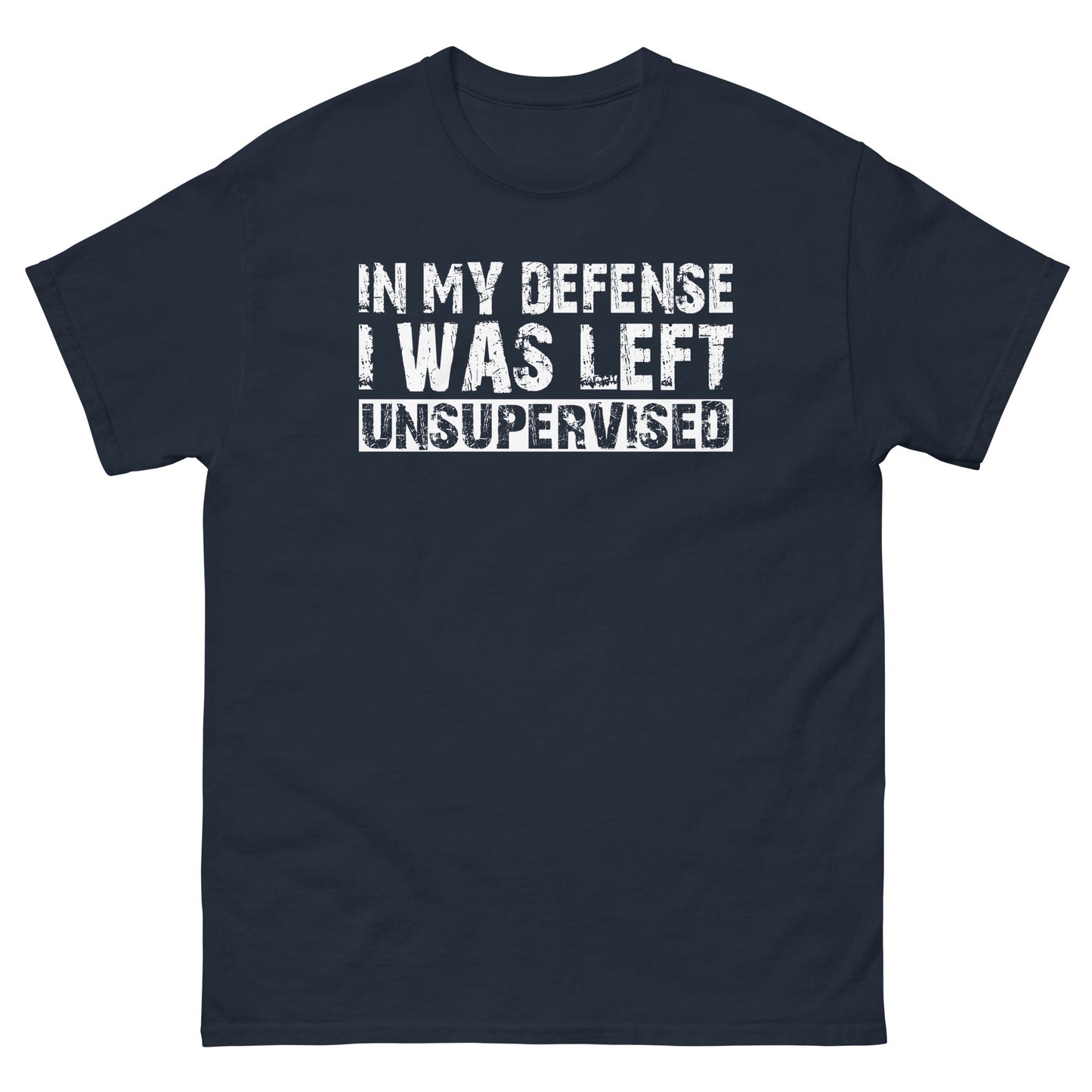 In My Defence | Men's T Shirt - Navy - T-Shirts Online