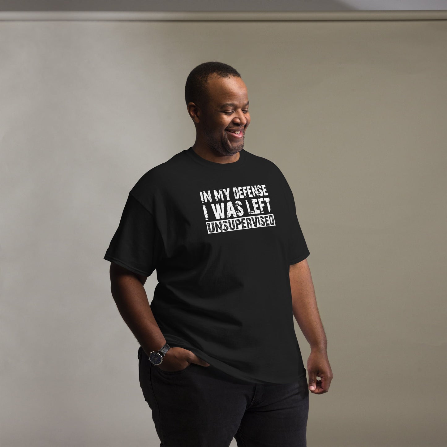 In My Defence | Men's T Shirt - Black - T-Shirts Online