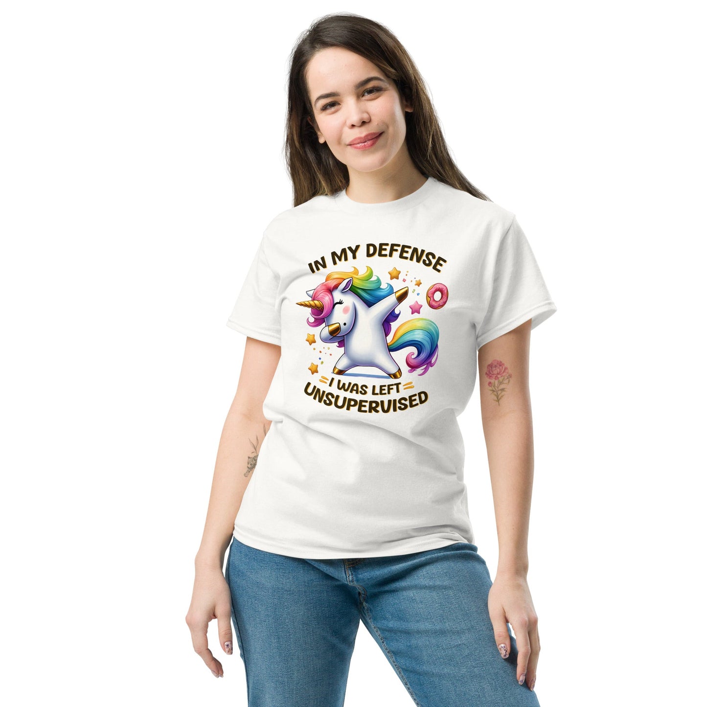 In My Defense | Unicorn T-Shirt - T-Shirts Online