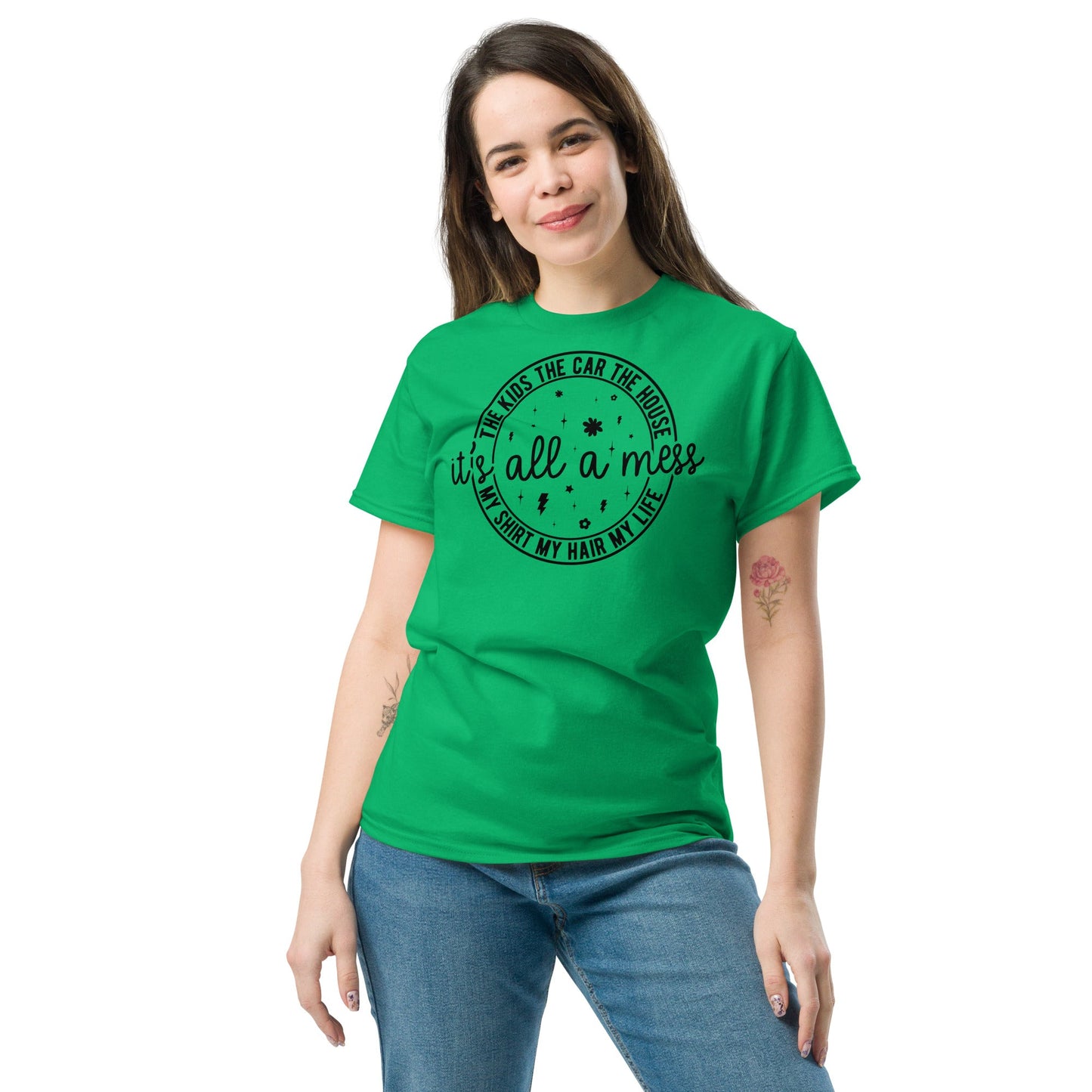 It's All a Mess | Women's T-Shirt - Cardinal - T-Shirts Online