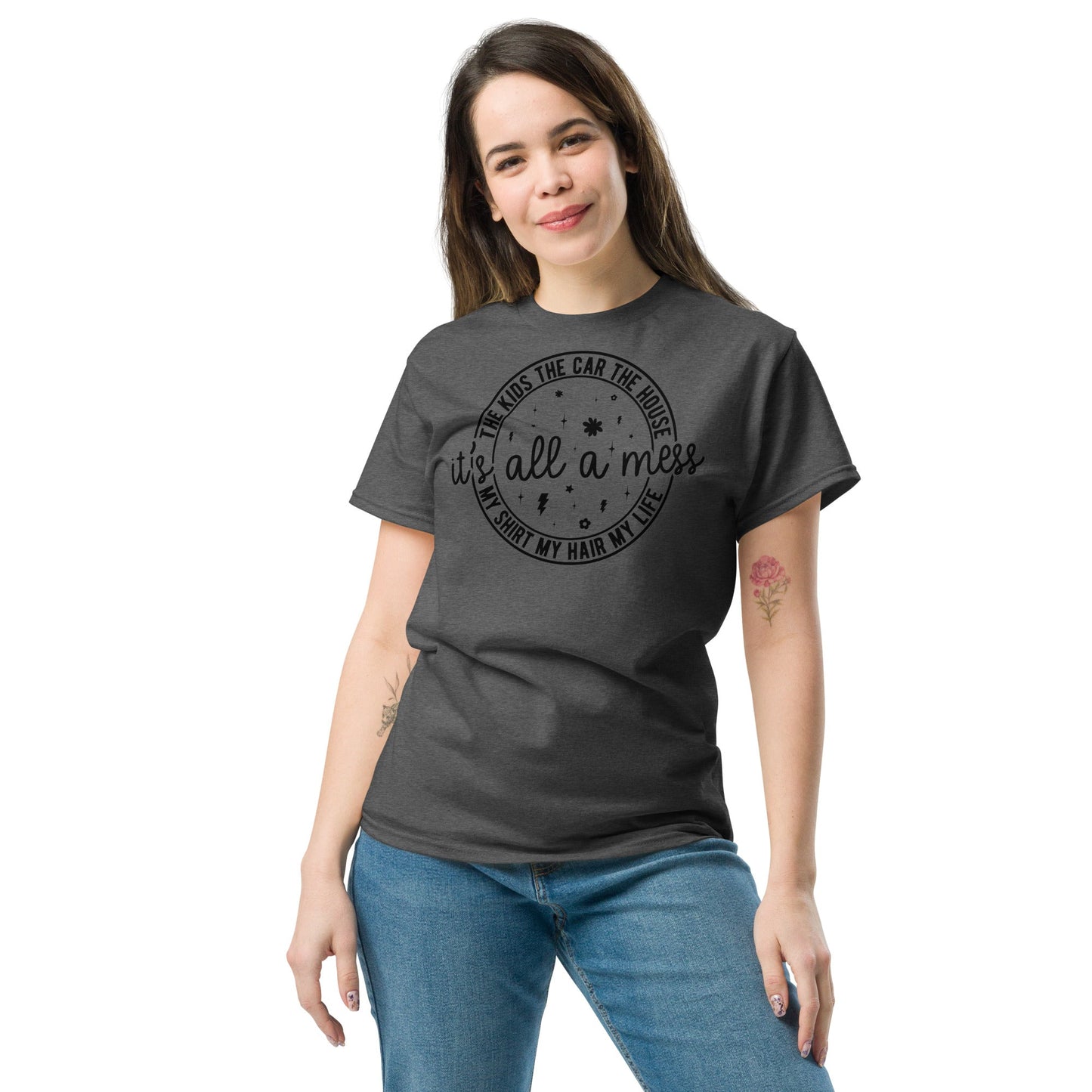 It's All a Mess | Women's T-Shirt - Cardinal - T-Shirts Online