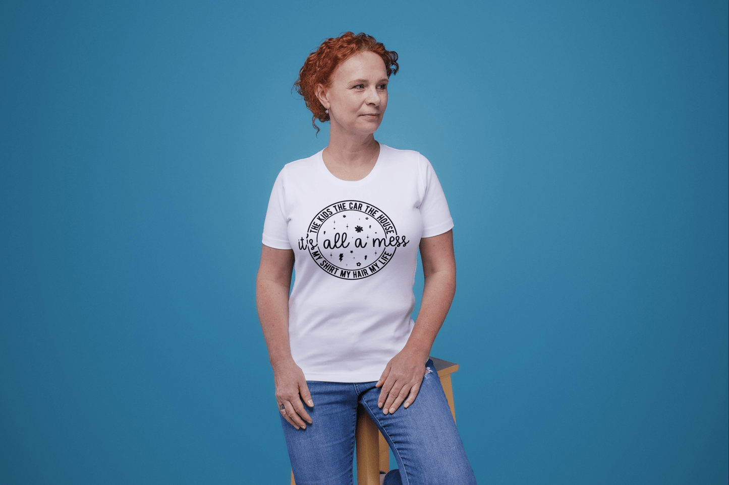 It's All a Mess | Women's T-Shirt - T-Shirts Online