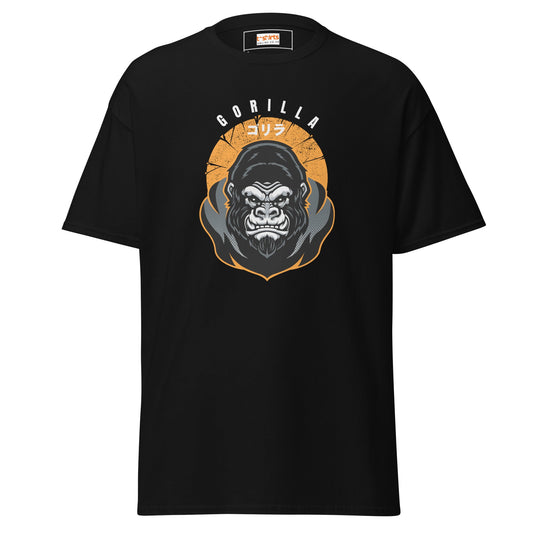 Japanese Gorilla | Gorilla T-Shirt - Black - T-Shirts Online
