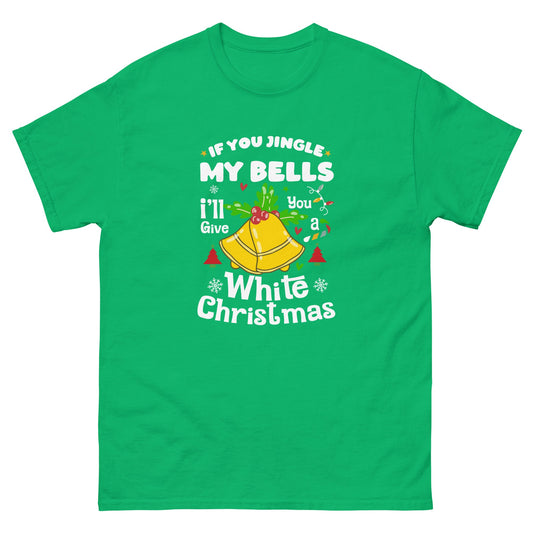 Jingle My Bells | Adult T Shirt - Irish Green - T-Shirts Online