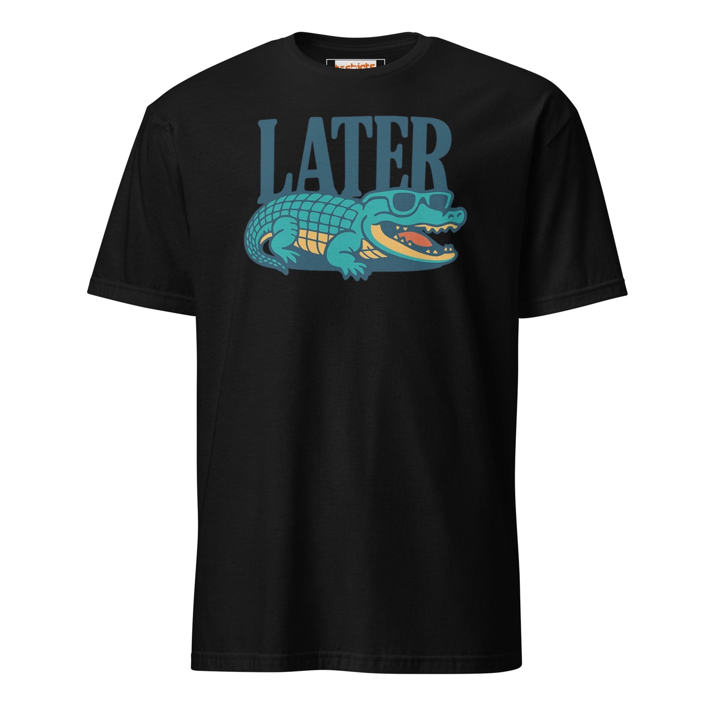 Later Alligator T-Shirt - Black - T-Shirts Online