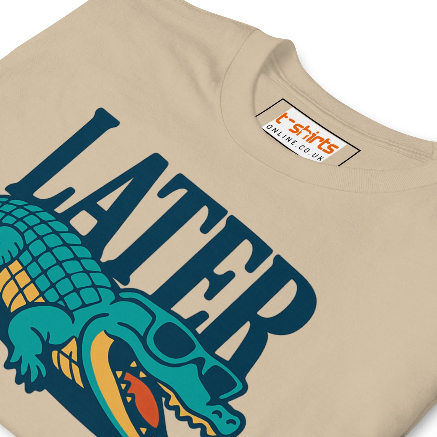 Later Alligator T-Shirt - Navy - T-Shirts Online
