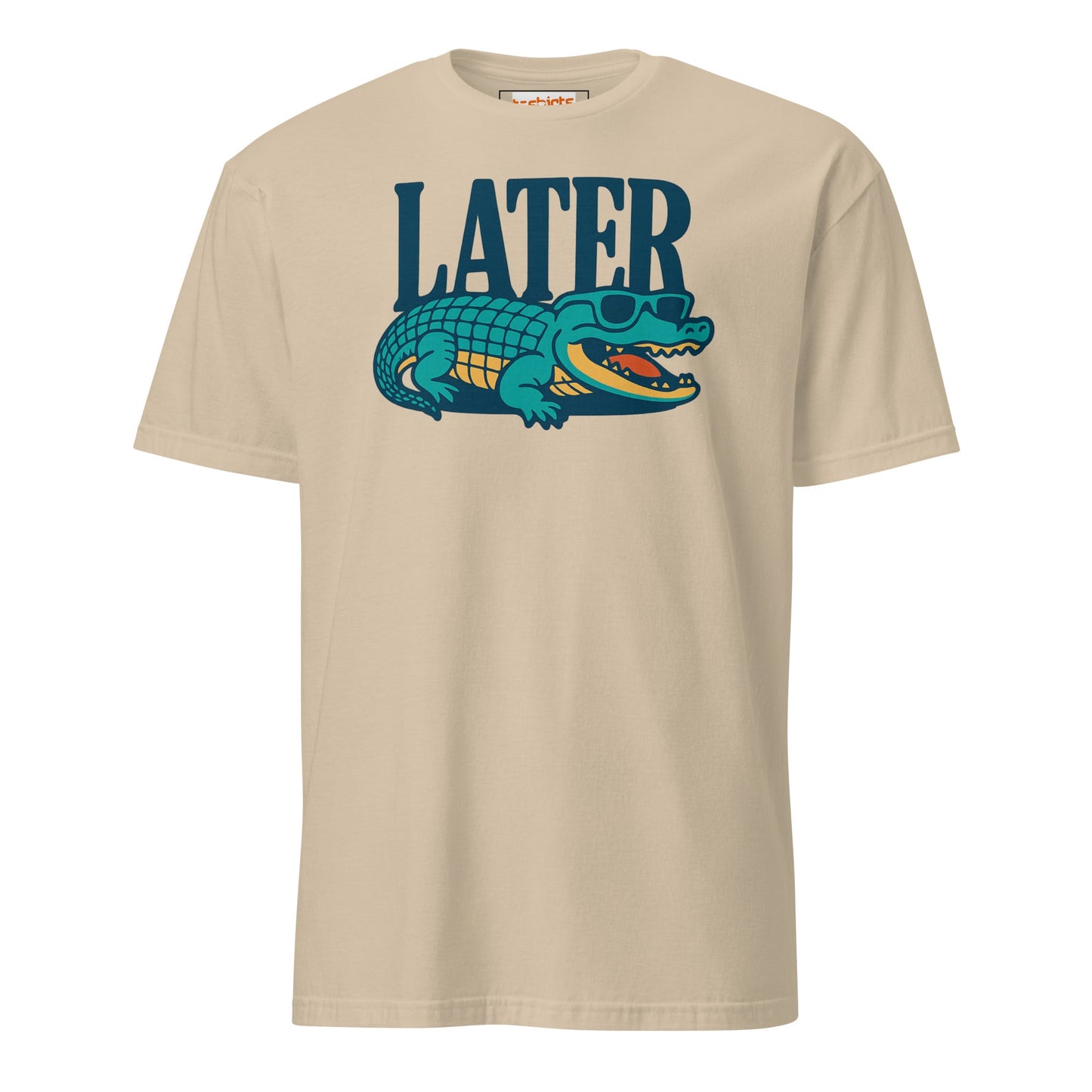 Later Alligator T-Shirt - Sand - T-Shirts Online