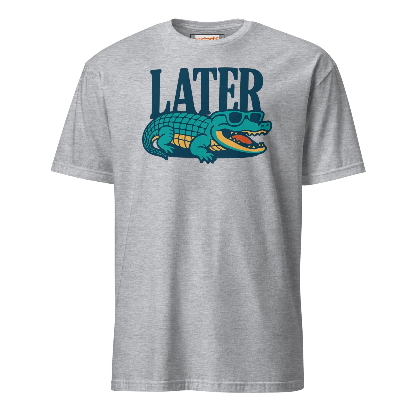 Later Alligator T-Shirt - Sport Grey - T-Shirts Online