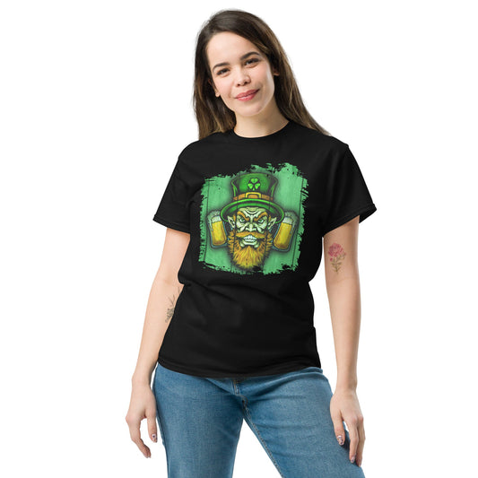 Leprechaun | St Patrick's Day T-Shirt - Black - T-Shirts Online
