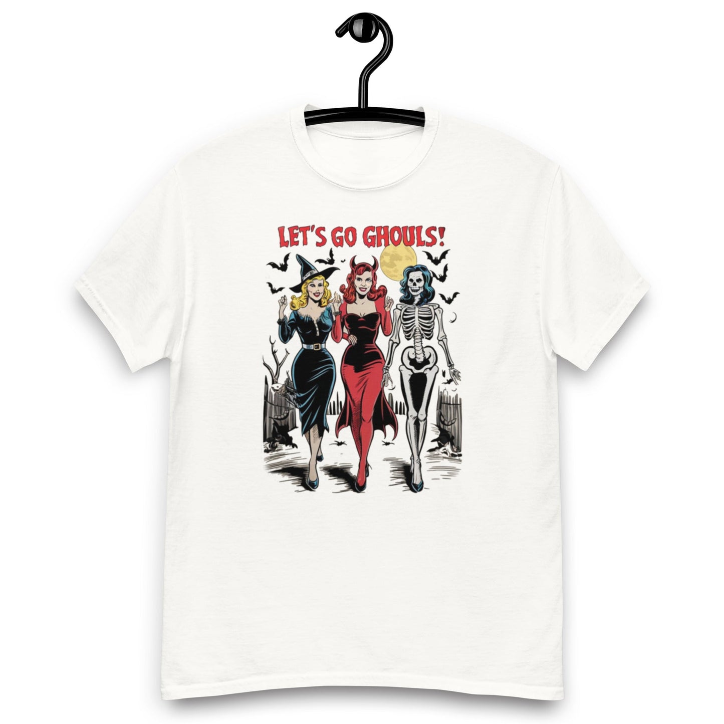 Let's Go Ghouls | Halloween | Unisex classic tee - White - T-Shirts Online