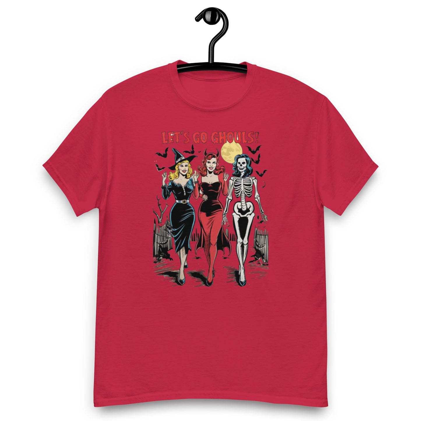 Let's Go Ghouls | Halloween | Unisex classic tee - Cardinal - T-Shirts Online