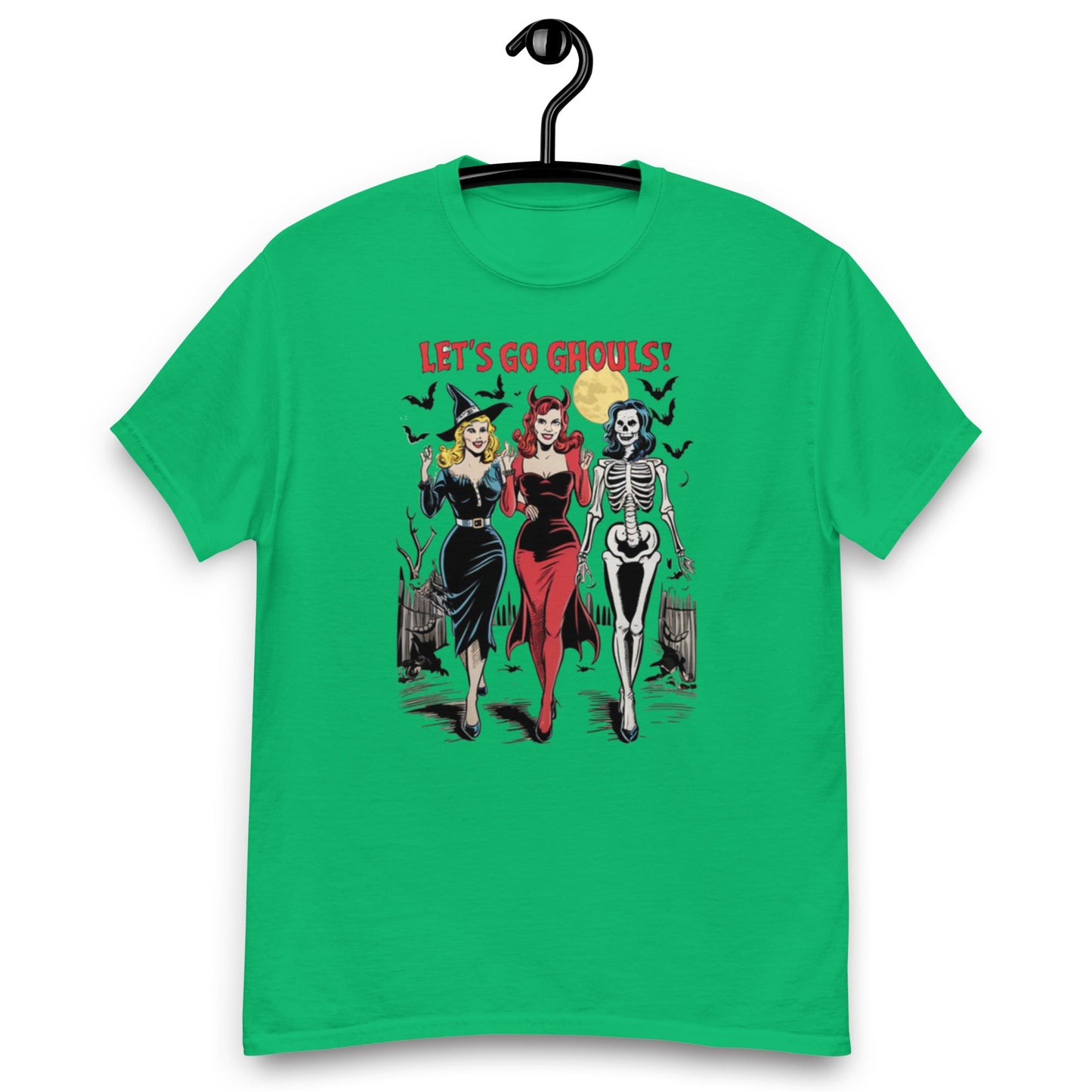 Let's Go Ghouls | Halloween | Unisex classic tee - Irish Green - T-Shirts Online