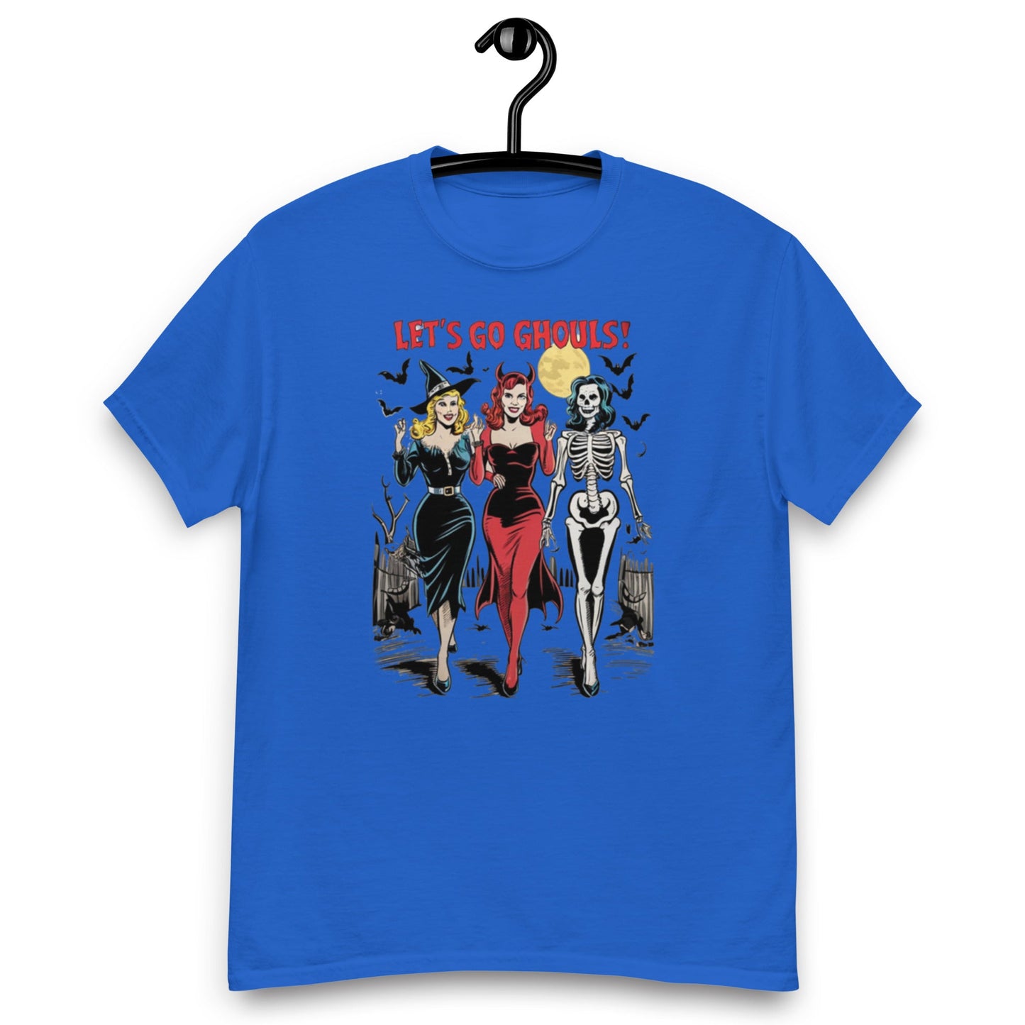 Let's Go Ghouls | Halloween | Unisex classic tee - Royal - T-Shirts Online