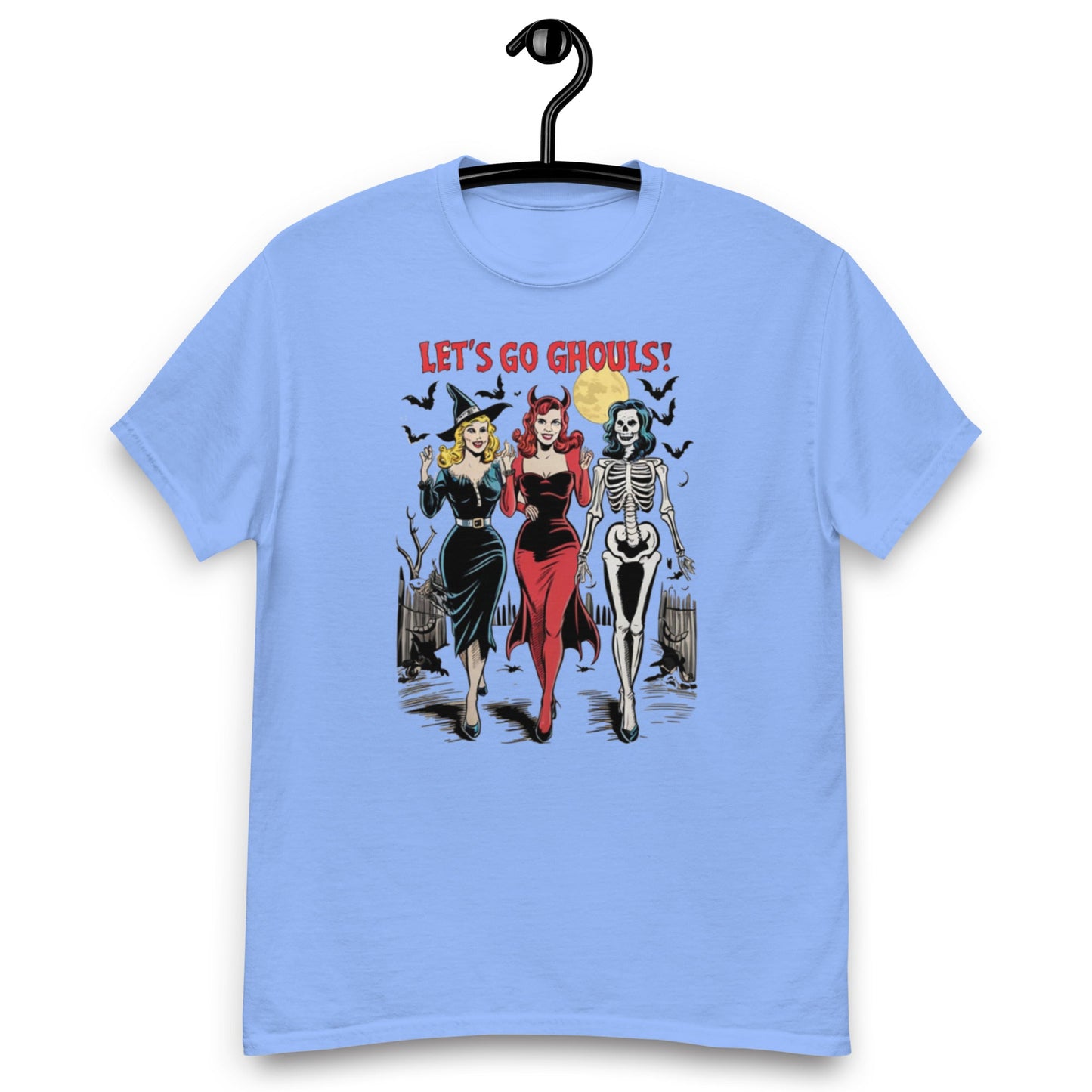 Let's Go Ghouls | Halloween | Unisex classic tee - Carolina Blue - T-Shirts Online
