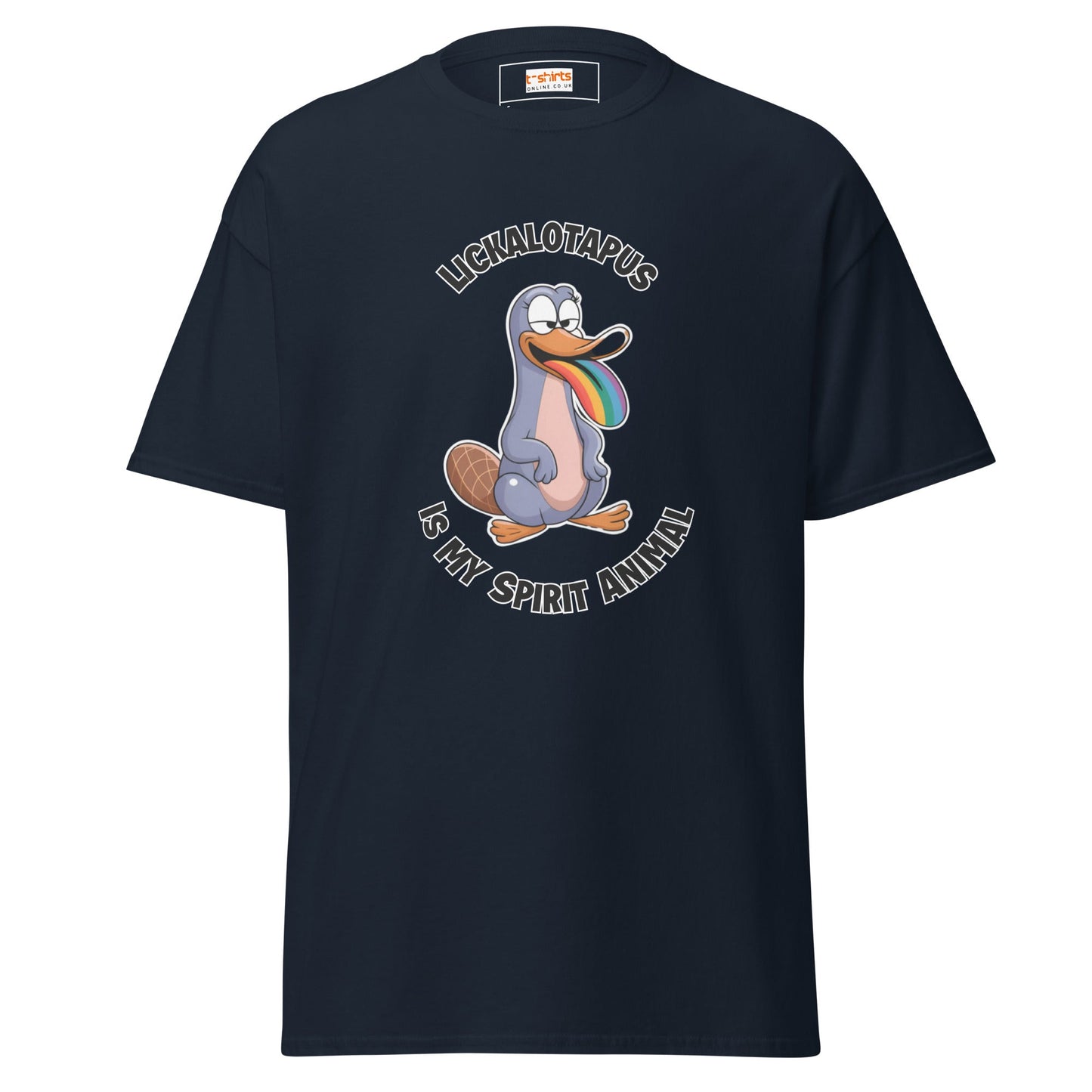 Lickalotapus | Risque T-Shirt - Navy - T-Shirts Online