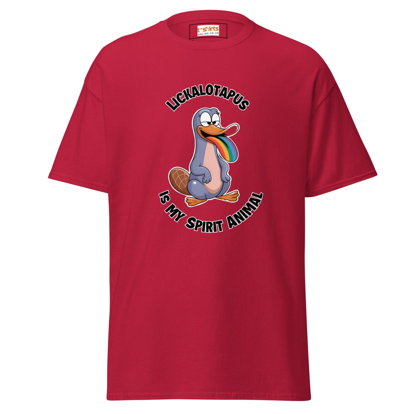 Lickalotapus | Risque T-Shirt - Cardinal - T-Shirts Online