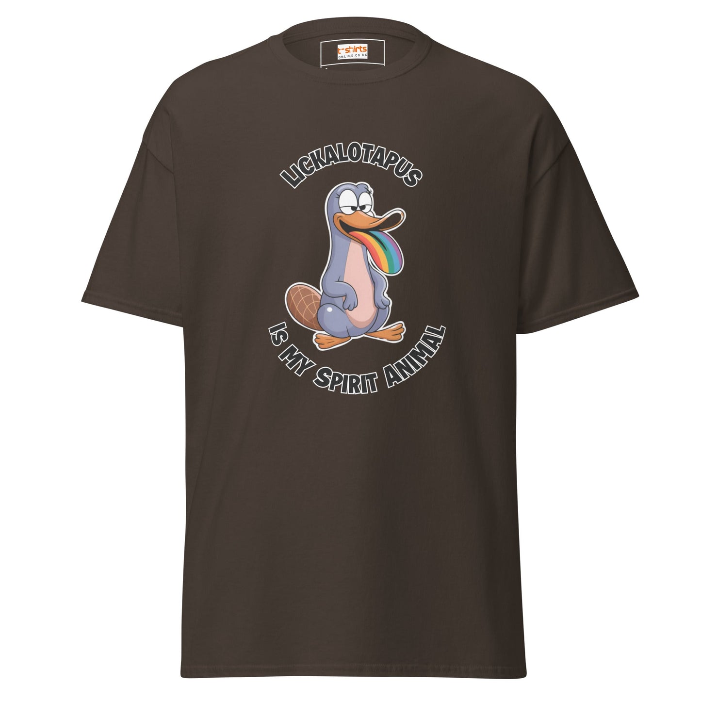 Lickalotapus | Risque T-Shirt - Dark Chocolate - T-Shirts Online