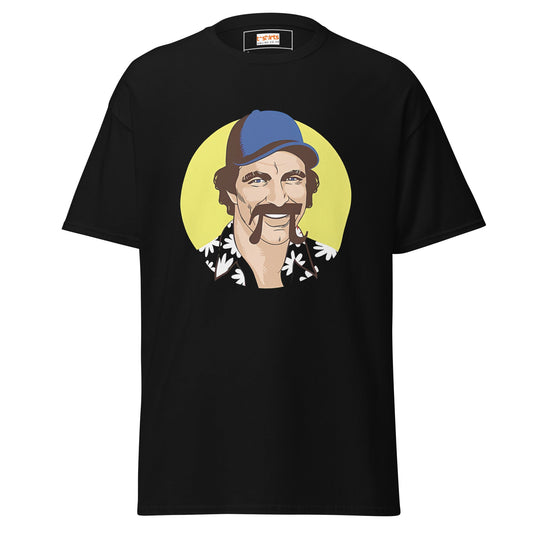 Magnum PI | TV Parody T-Shirt - Black - T-Shirts Online