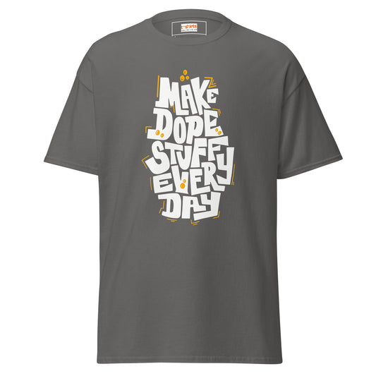 Make Dope Stuff | Fun T Shirt - Charcoal - T-Shirts Online