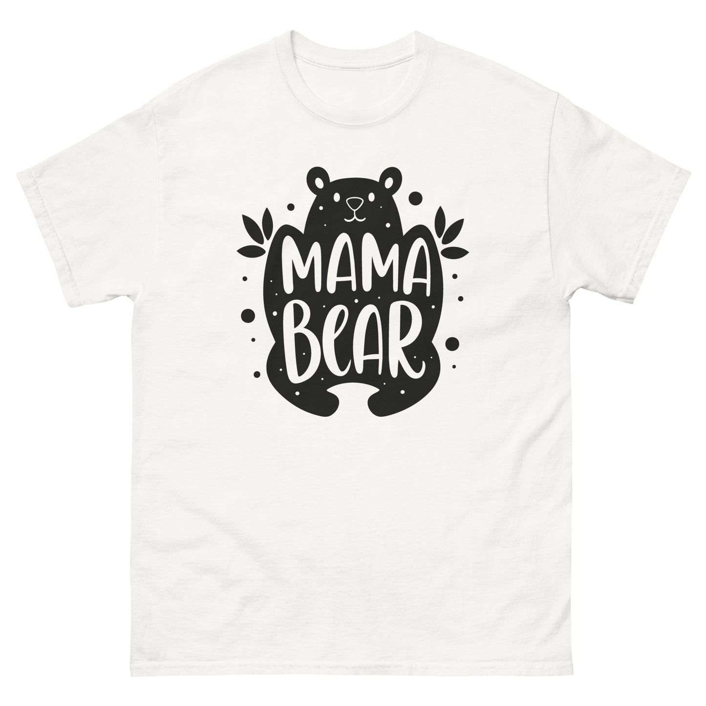 Mama Bear | Mother's Day T-Shirt - White - T-Shirts Online
