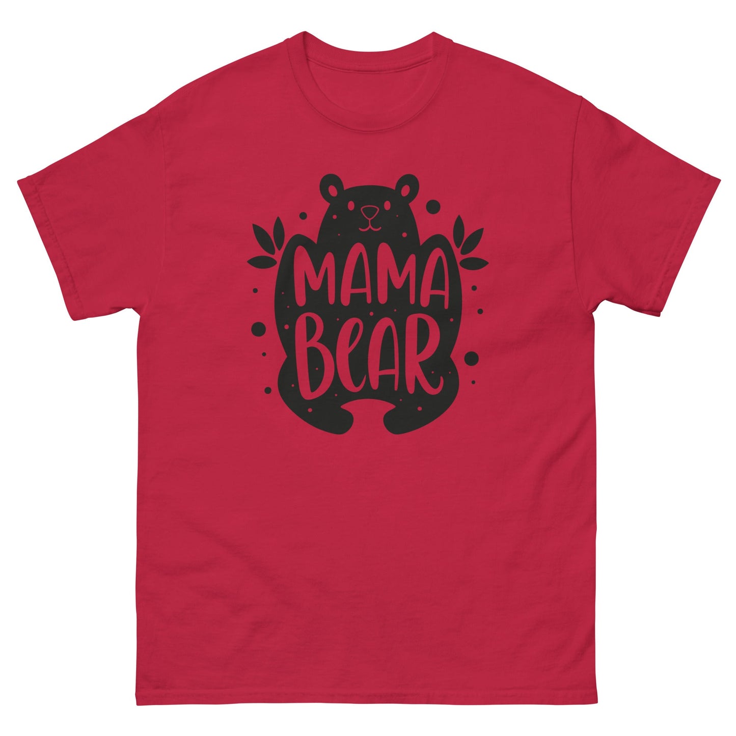 Mama Bear | Mother's Day T-Shirt - Cardinal - T-Shirts Online