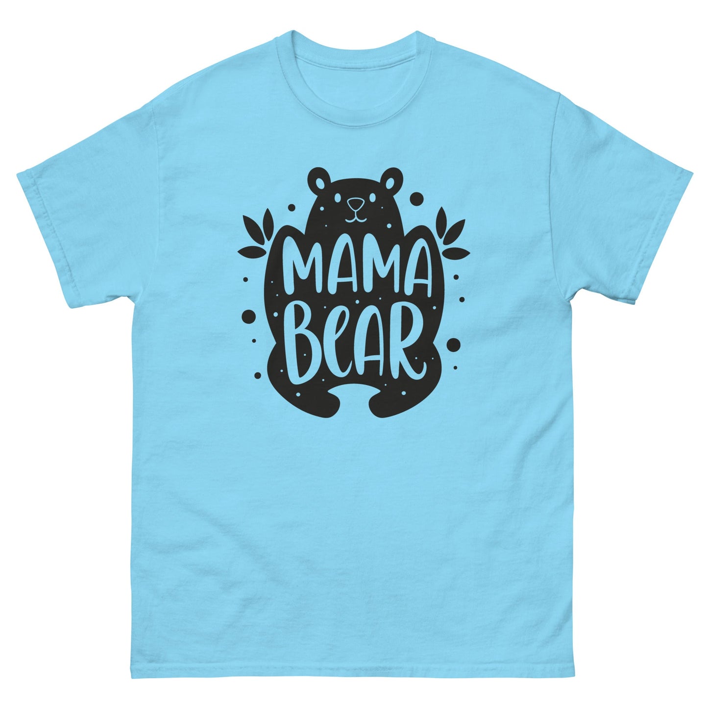 Mama Bear | Mother's Day T-Shirt - Sky - T-Shirts Online
