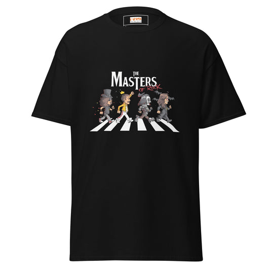 Masters of Rock | Music T-Shirt - Black - T-Shirts Online