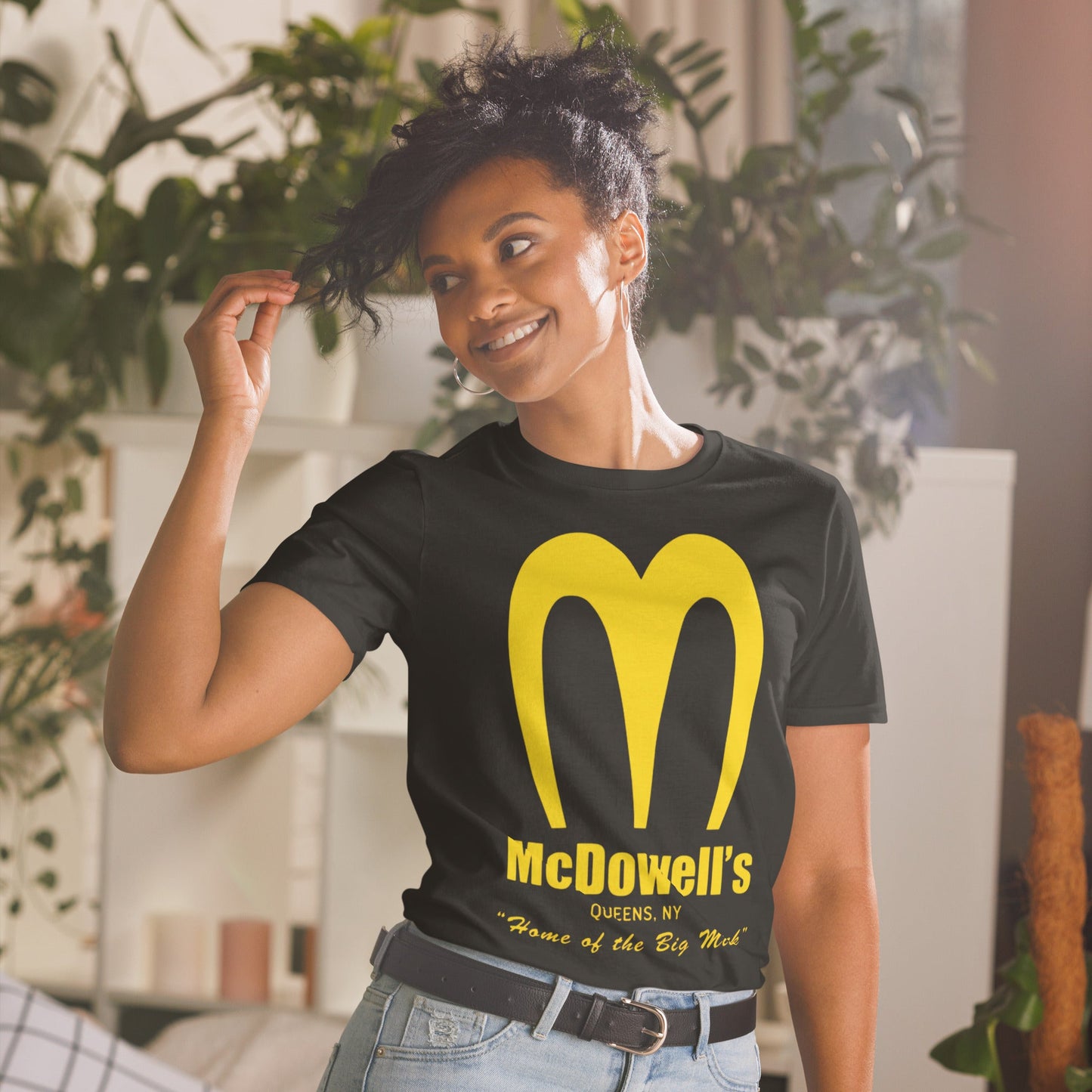 McDowell's T-Shirt | Coming to America Tee - Black - T-Shirts Online