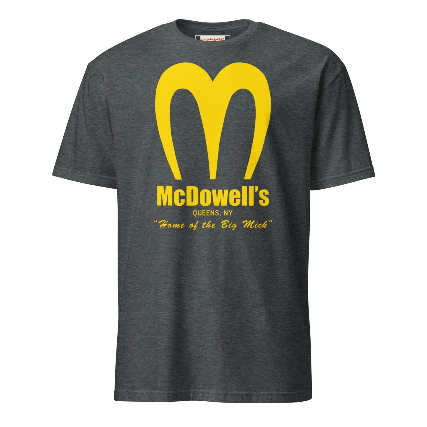 McDowell's T-Shirt | Coming to America Tee - Dark Heather - T-Shirts Online