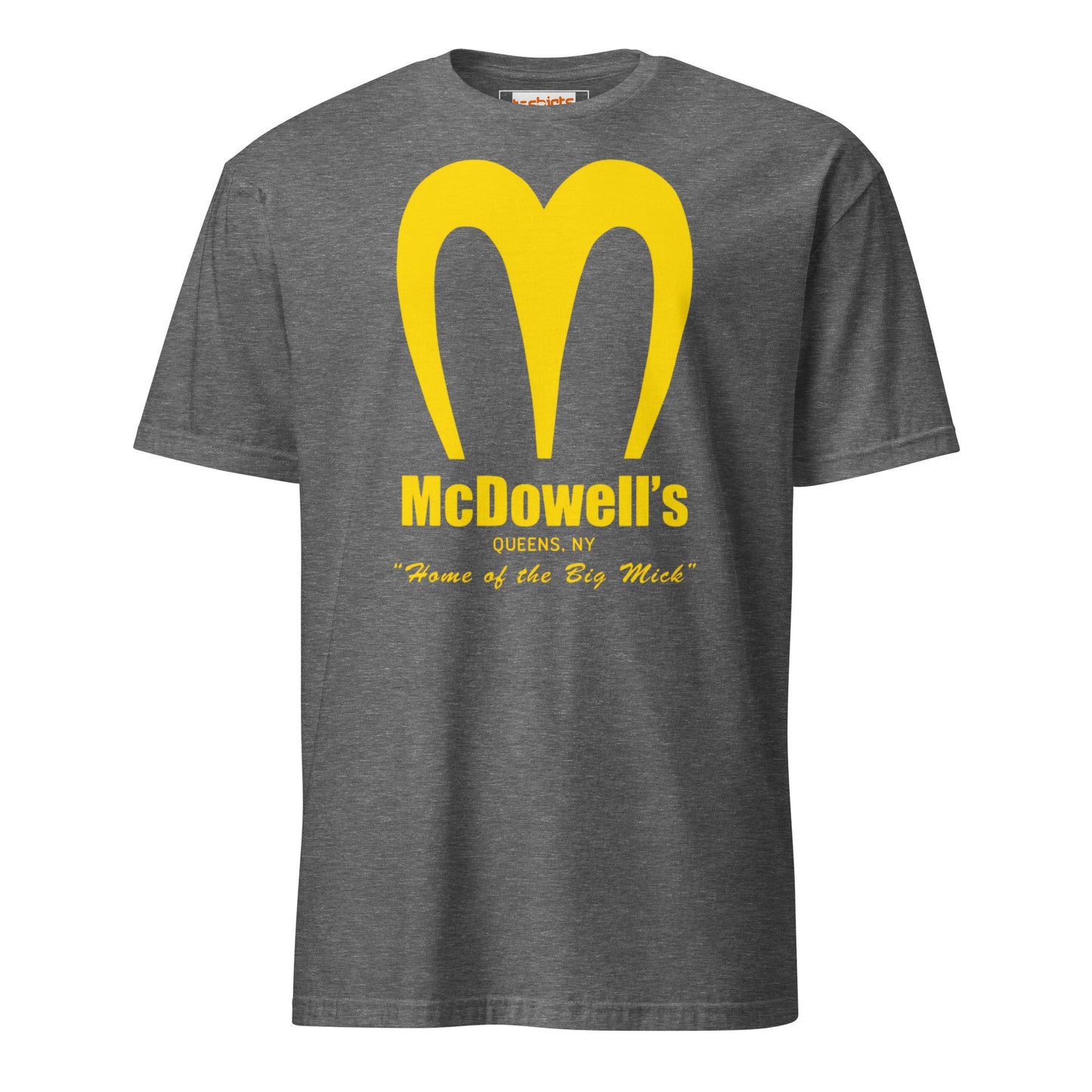 McDowell's T-Shirt | Coming to America Tee - Graphite Heather - T-Shirts Online