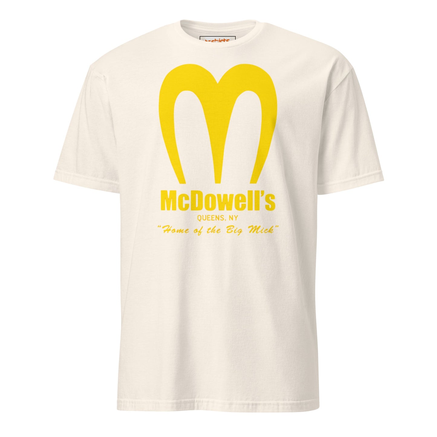 McDowell's T-Shirt | Coming to America Tee - Natural - T-Shirts Online