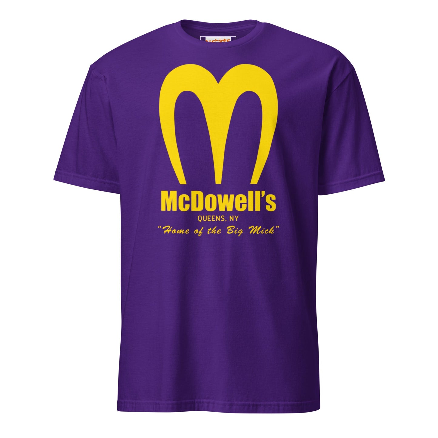 McDowell's T-Shirt | Coming to America Tee - Purple - T-Shirts Online