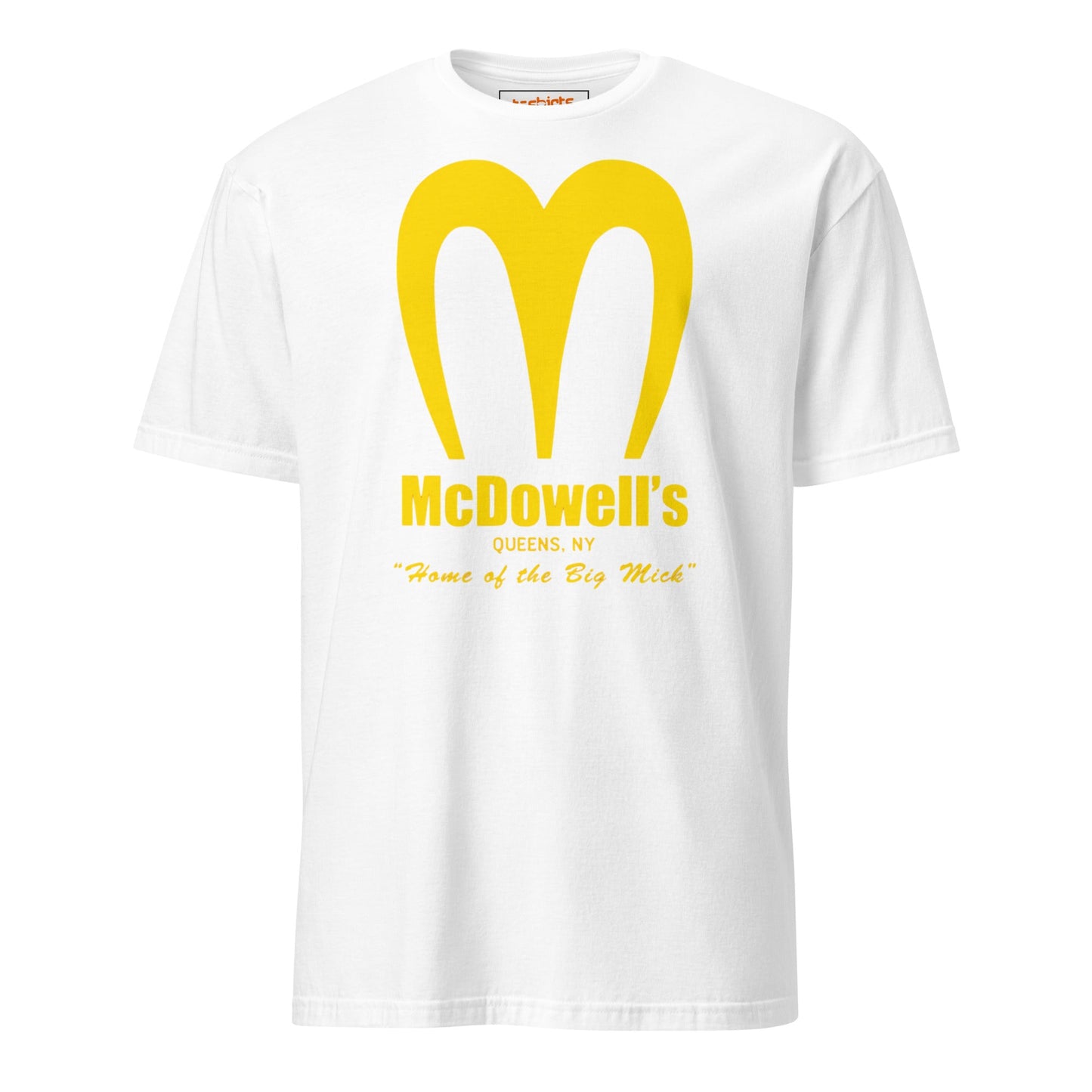 McDowell's T-Shirt | Coming to America Tee - White - T-Shirts Online