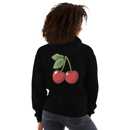 Merry Cherry Hoodie - Black - T-Shirts Online