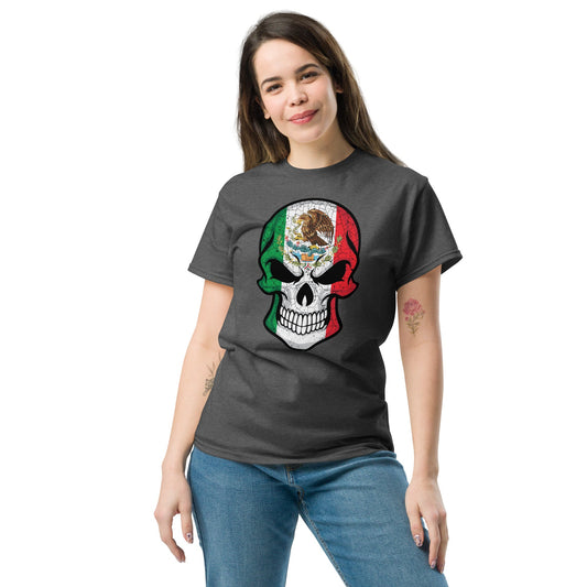 Mexico Skull | Skull T-Shirt - Black - T-Shirts Online