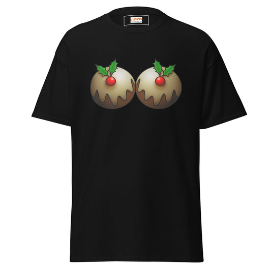 Mistletoe | Naughty Christmas T-Shirt - Black - T-Shirts Online