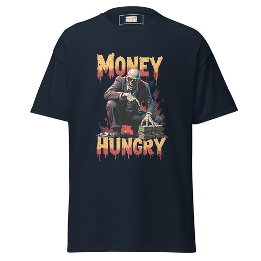 Money Hungry | Freakish T-Shirt - Navy - T-Shirts Online