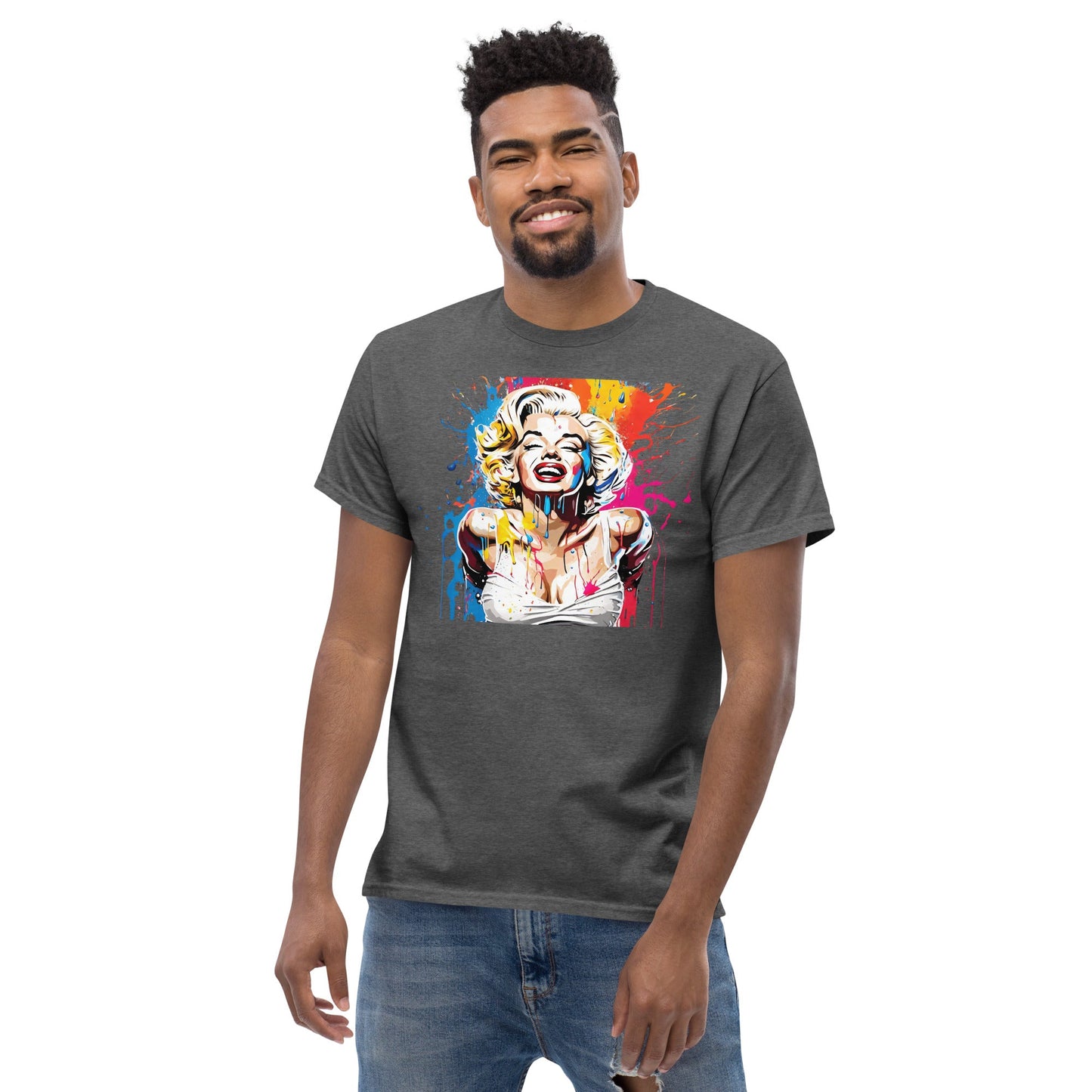 Monroe Splash | Unisex T-Shirt - Black - T-Shirts Online