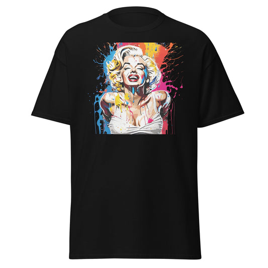 Monroe Splash | Unisex T-Shirt - Black - T-Shirts Online