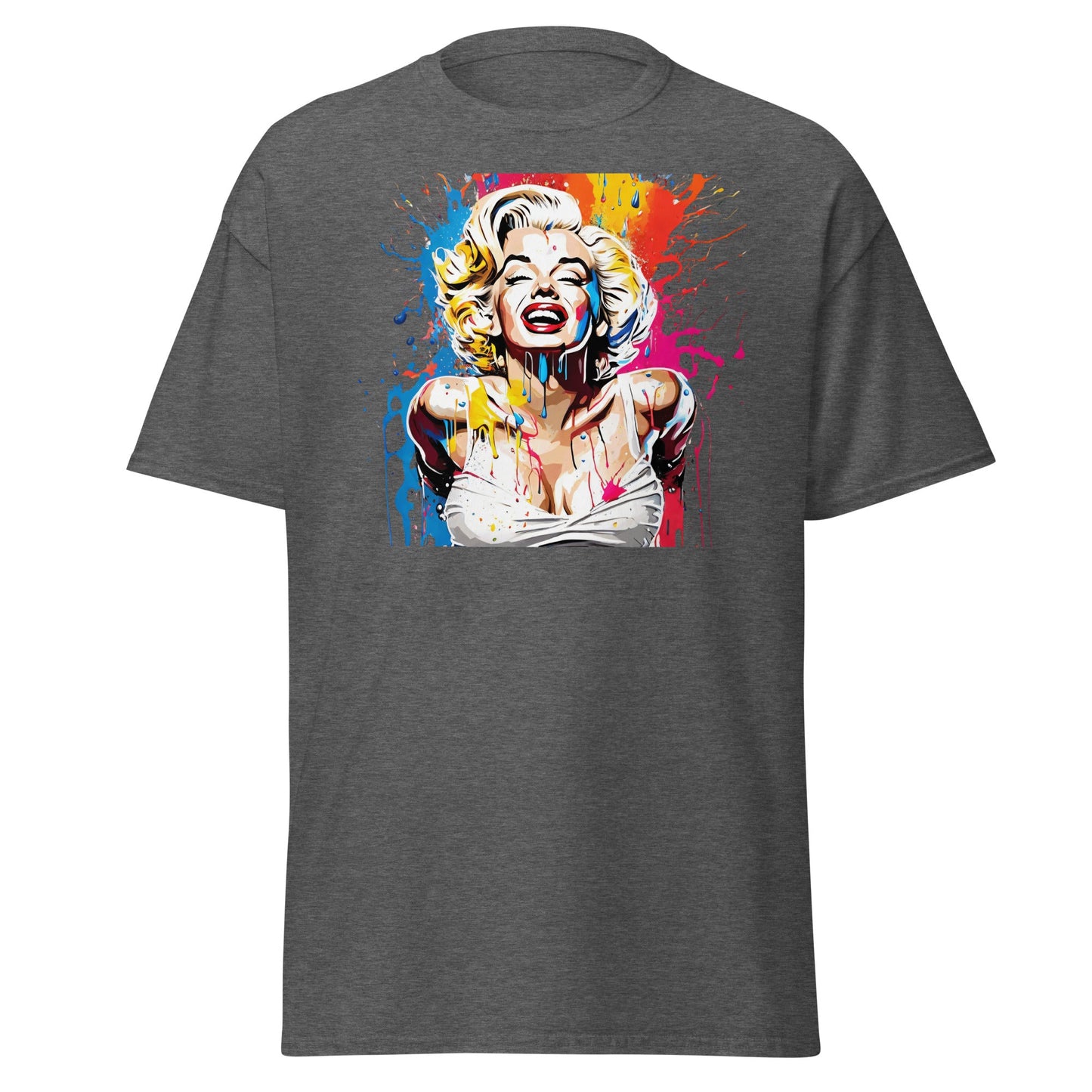 Monroe Splash | Unisex T-Shirt - Dark Heather - T-Shirts Online