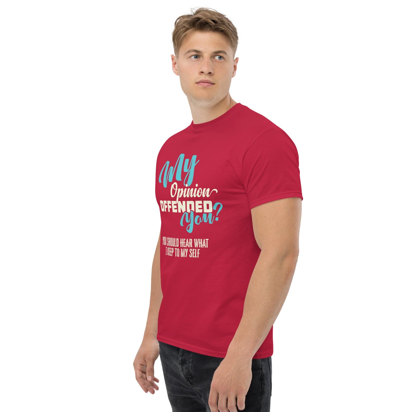 My Opinion Offended You | Unisex T-Shirt - Black - T-Shirts Online