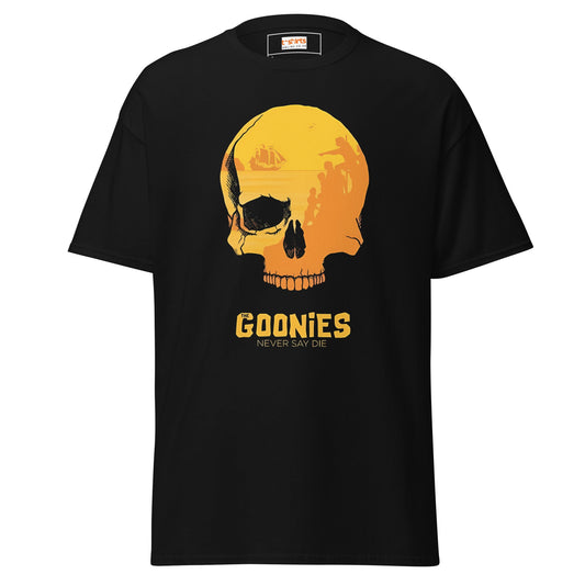 Never Say Die | Goonies T-Shirt - Black - T-Shirts Online